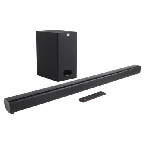 JBL Cinema SB130 2.1 Channel Soundbar With Wireless Subwoofer JBLSB130BLKIN 