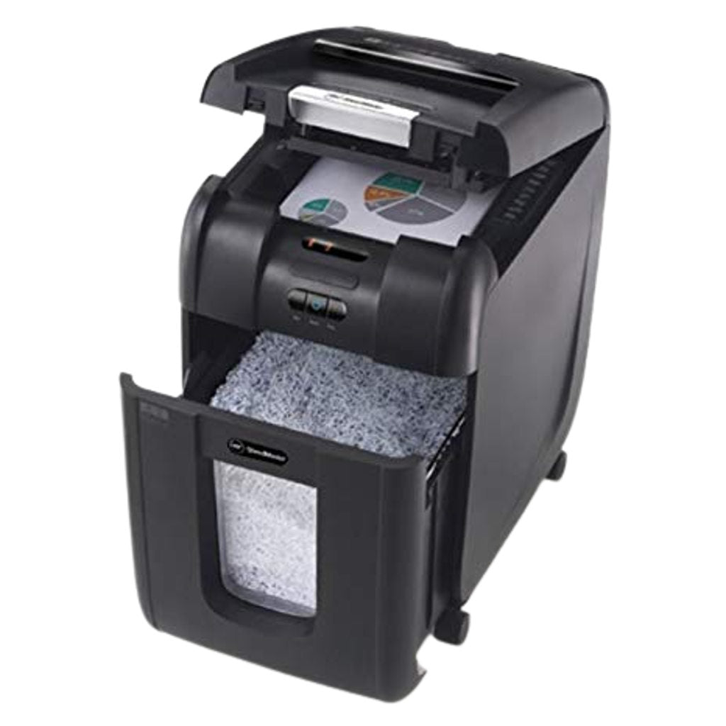 GBC AUTO+ 200M Auto Feed Paper Micro Cut Shredder G2104200