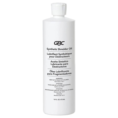 GBC Shredder Oil 473ml Bottle 1760049 