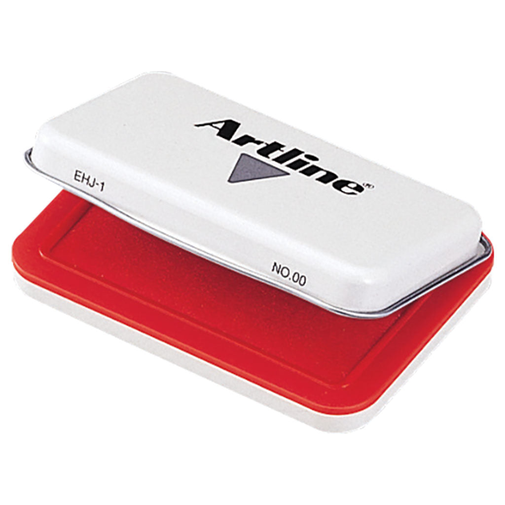 Artline Stamp Pad With Plastic Small Red