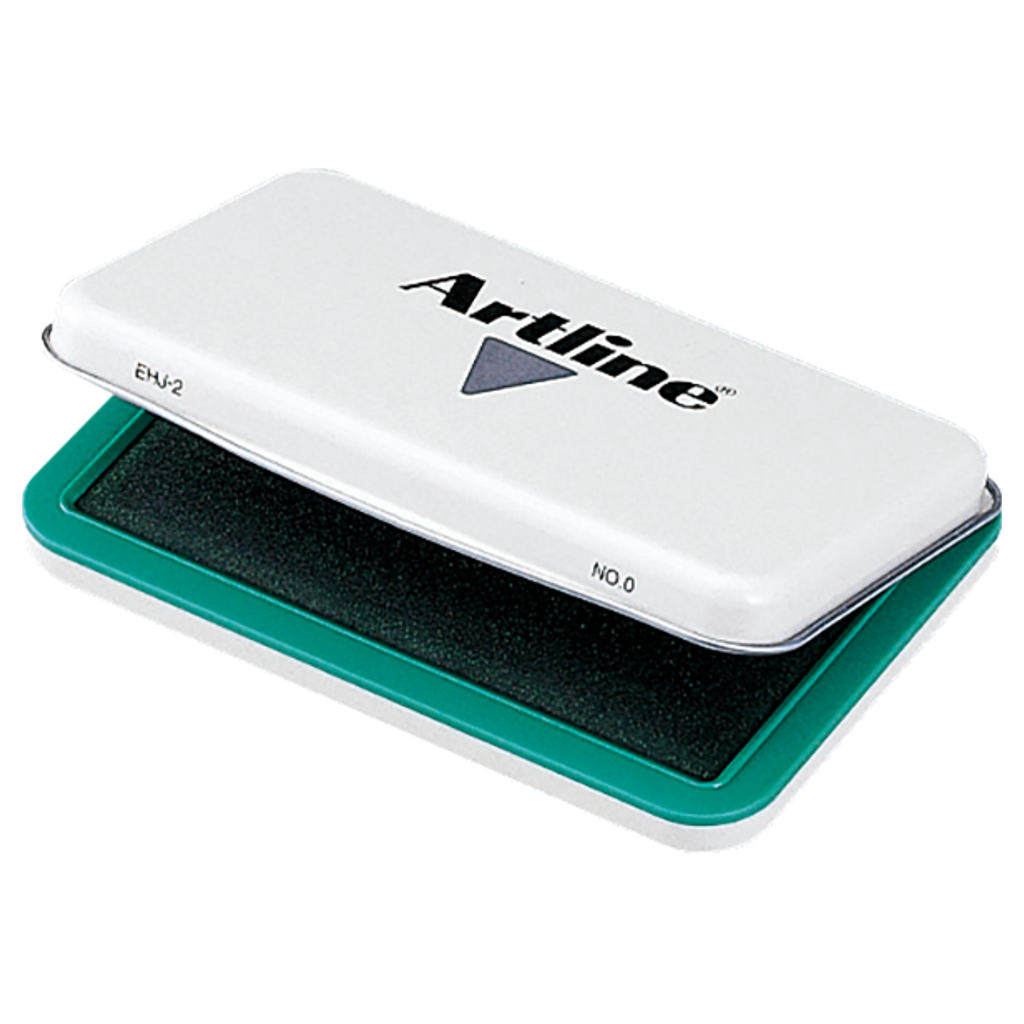 Artline Stamp Pad With Plastic Medium Green