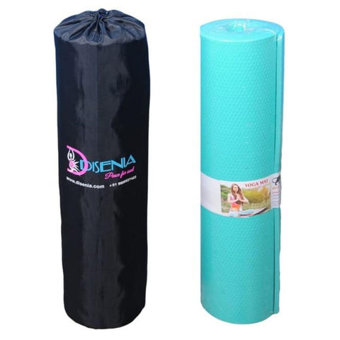 Disenia Eva Foam Rollable Yoga Mat 