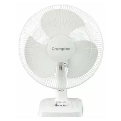 Crompton Hiflo Neo Table Fan 400mm White 