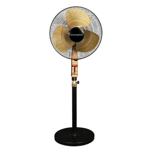 Crompton SDX Black Gold Pedestal Fan 400mm 