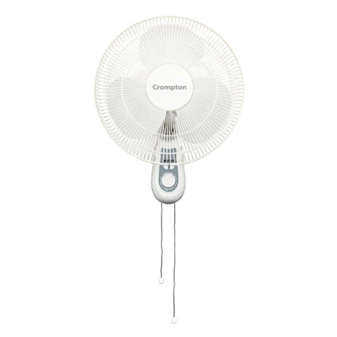 Crompton High Flo LG 16 Inch Wall Mounted Fan 400mm Light Grey 