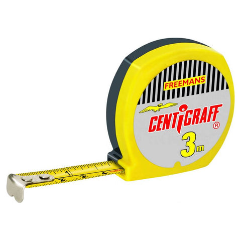 Freemans Centigraff Without Belt Clip Measuring Steel Tape CG313 