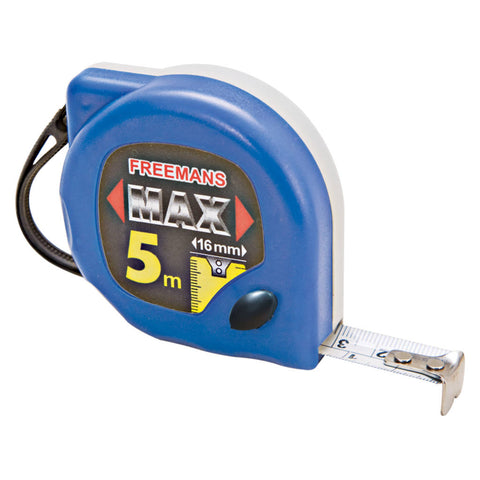 Freemans Max Measuring Steel Tape With Belt Clip MXC516 