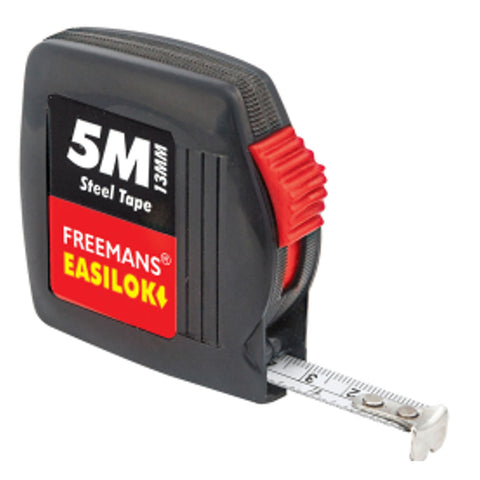 Freemans Easilok Measuring Steel Tape Without Belt Clip EL513 