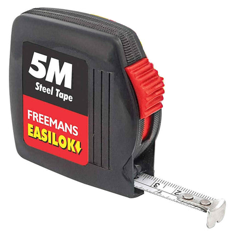 Freemans Easilok Measuring Steel Tape With Belt Clip ELC516 