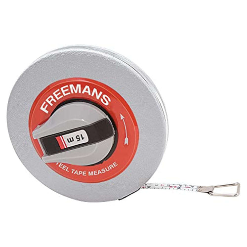 Freemans Steel Leatherette Measuring Tape With Blade Width 9.5mm SN15 