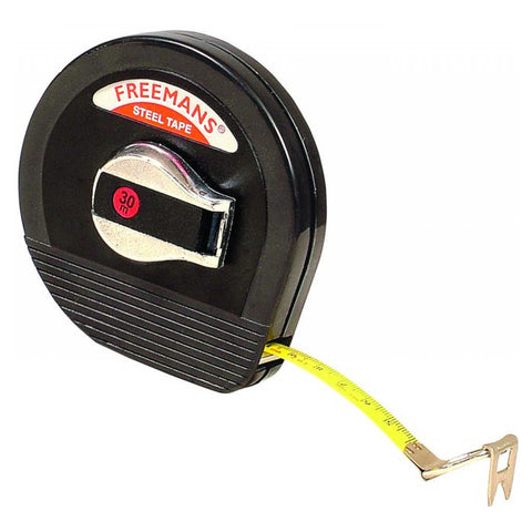 Freemans Steel ABS Case Measuring Tape With Blade Width 9.5mm SA30 