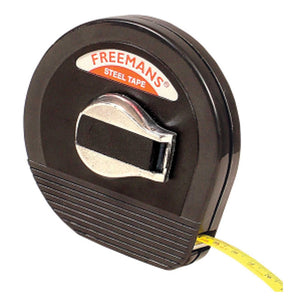 Freemans Steel ABS Case Measuring Tape With Blade Width 9.5mm SA50 