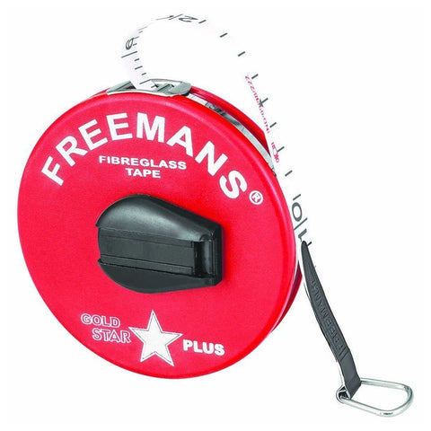 Freemans Goldstar Plus Fibreglass Measuring Tape 