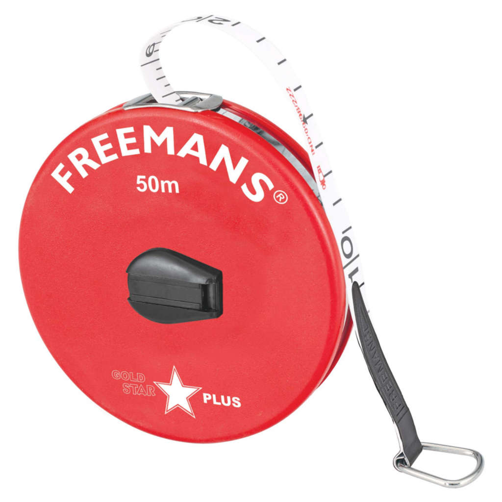 Freemans Goldstar Plus Fibreglass Measuring Tape