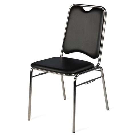 Nilkamal Contract 05 Visitor Chair Without Arm Black 