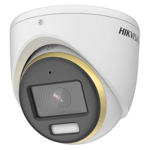 Hikvision 2MP Colorvu Built-In Mic Dome Camera 20m DS-2CE70DF3T-MFS 