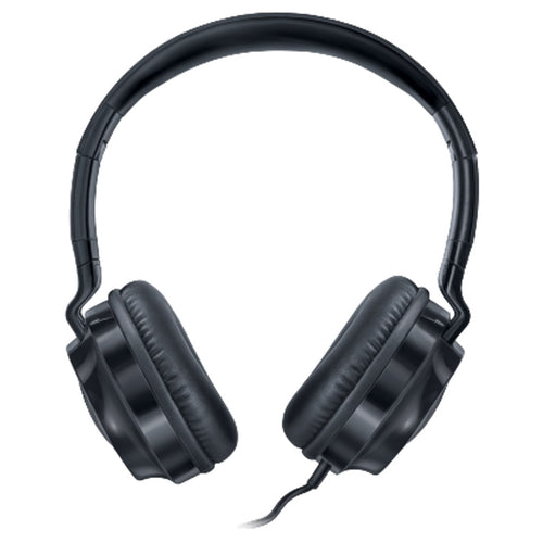 Fingers Superstar H6 Wired On Ear Headphone With Mic Black 