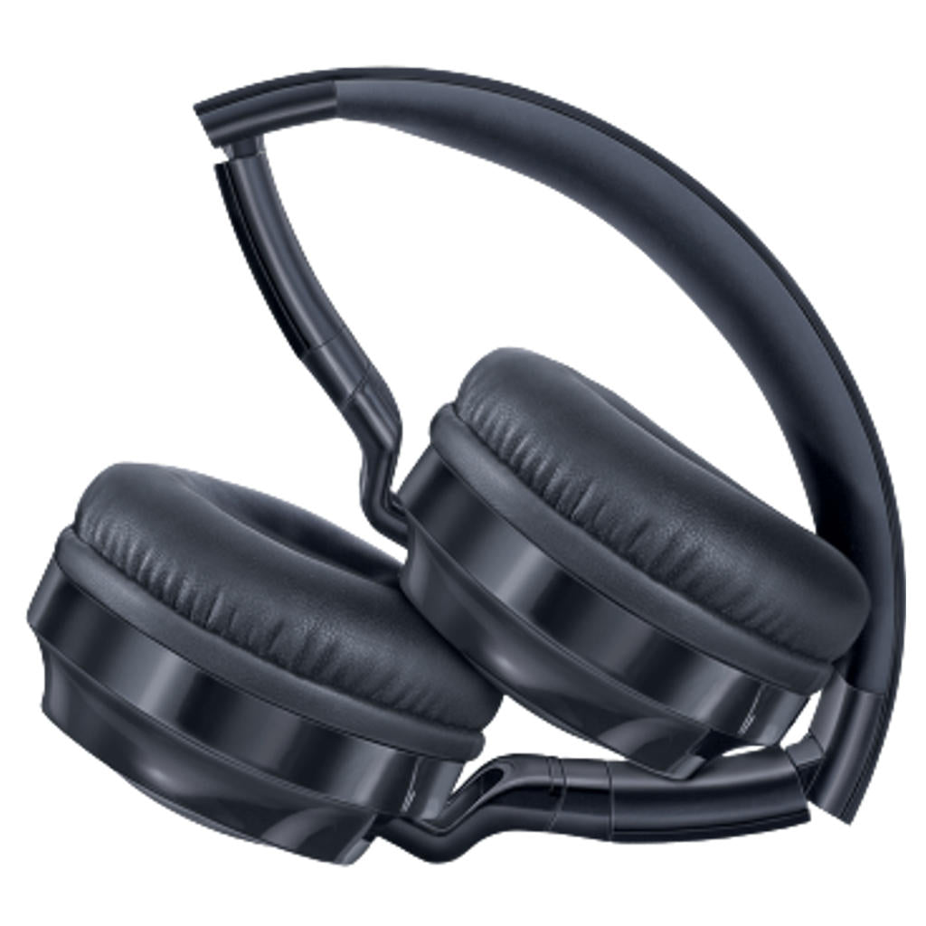 Fingers Superstar H6 Wired On Ear Headphone With Mic Black
