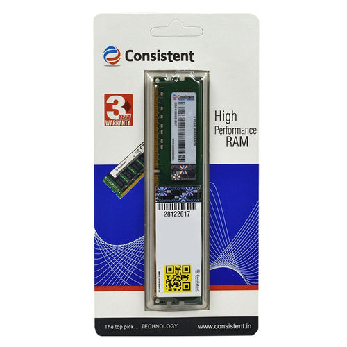 Consistent 4GB Desktop RAM 1600MHz DDR3 