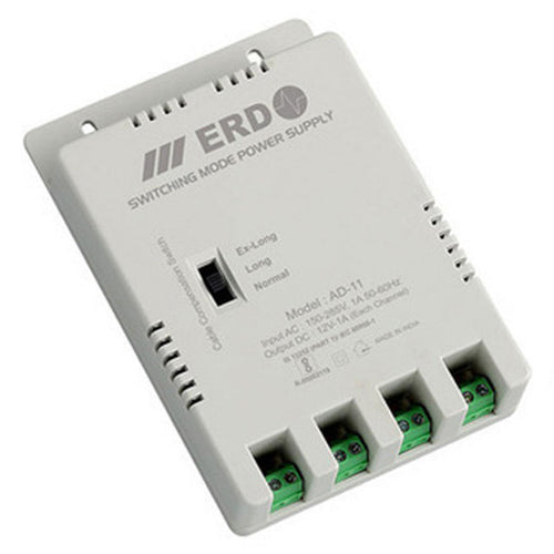 ERD CCTV 4 Channel SMPS Power Supply 150V to 285V AC