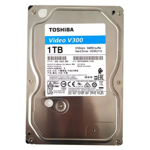 Toshiba Surveillance CCTV AV Hard Disk Drive 1TB 