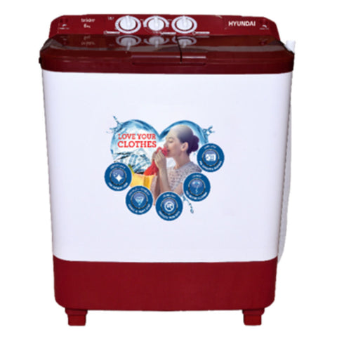 Hyundai Semi Automatic Washing Machine 6.2kg WM HYS62C1 