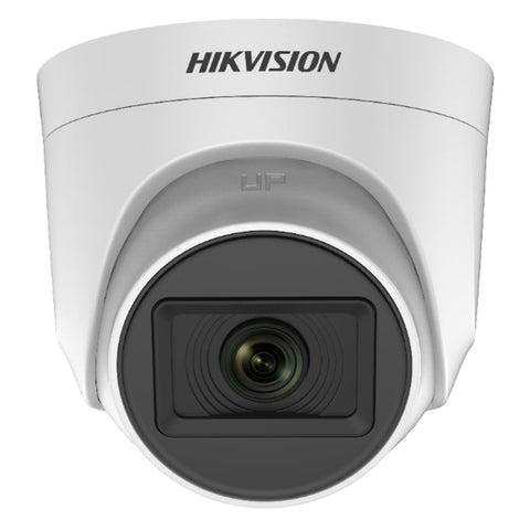 Hikvision 5MP Exir Built-In Mic Dome Camera Plastic 20m DS-2CE76H0T-ITPFS 