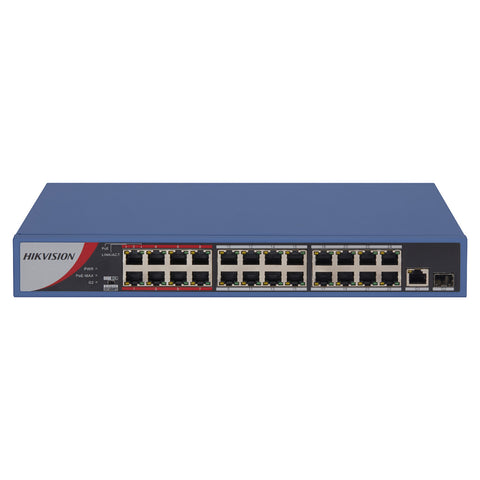 Hikvision 24 Port PoE Switch 1-RJ45 Uplink DS-3E0326P-E/M 