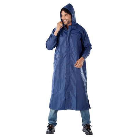 Acme Brite Men Rain Coat Navy Blue 