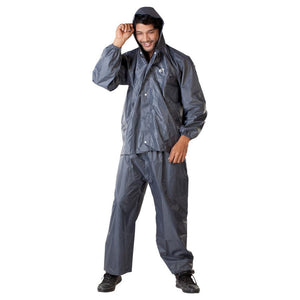 Acme Excellence Men Rain Coat Black 