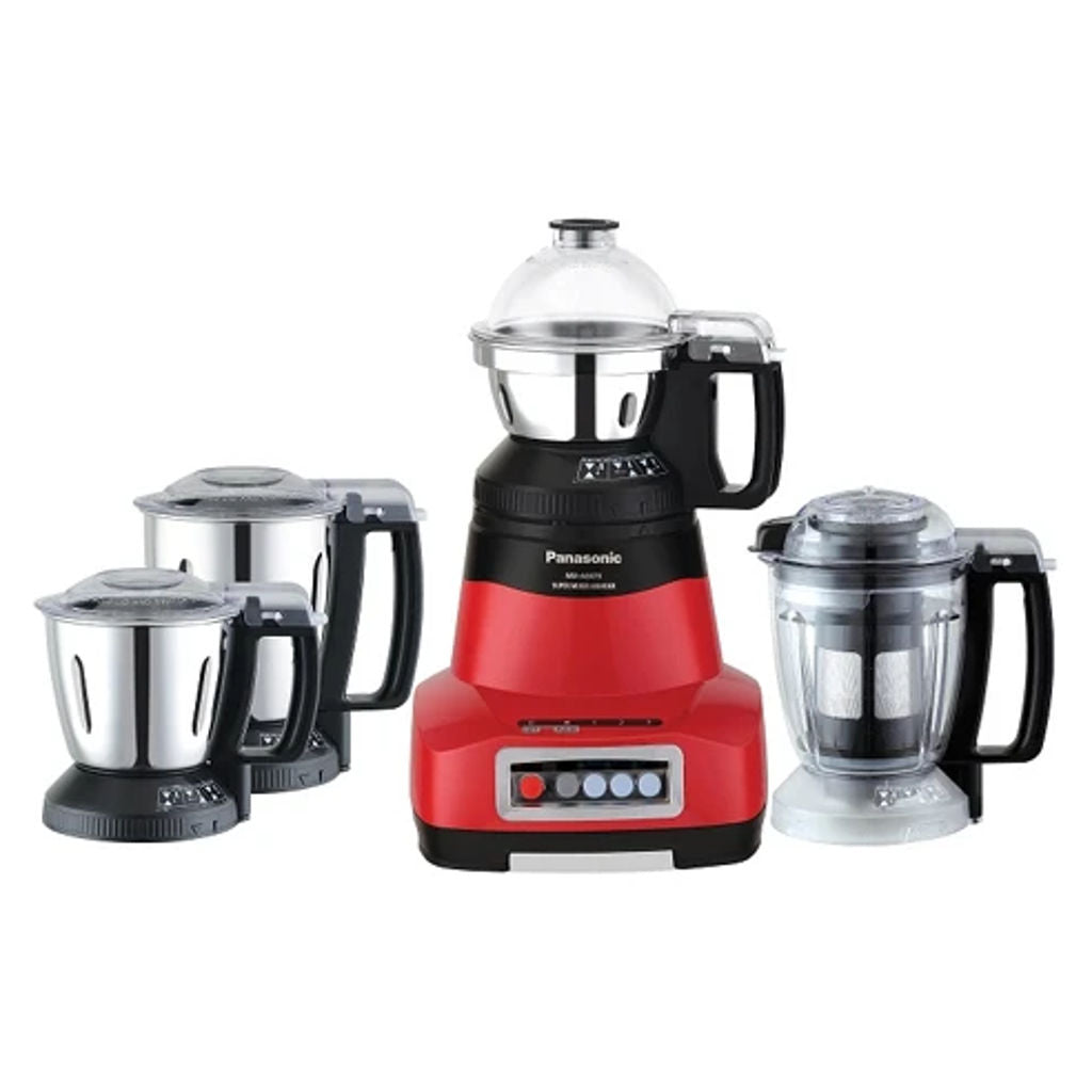 Panasonic Monster Mixer Grinder With 4 Stainless Steel Jars 750W MX-AE475
