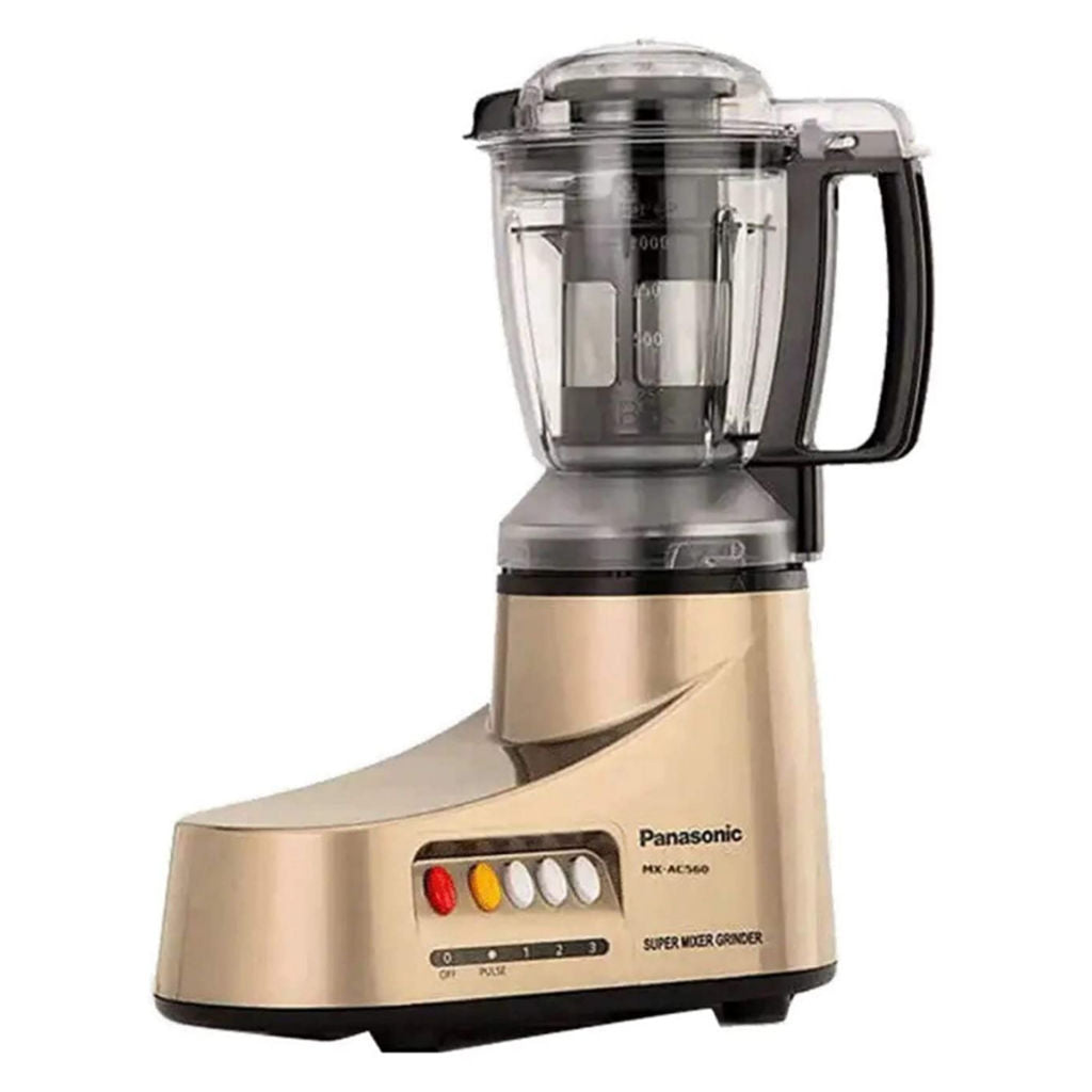 Panasonic Super Mixer Grinder With 5 Stainless Steel Jars 550W Bronze MX-AC560