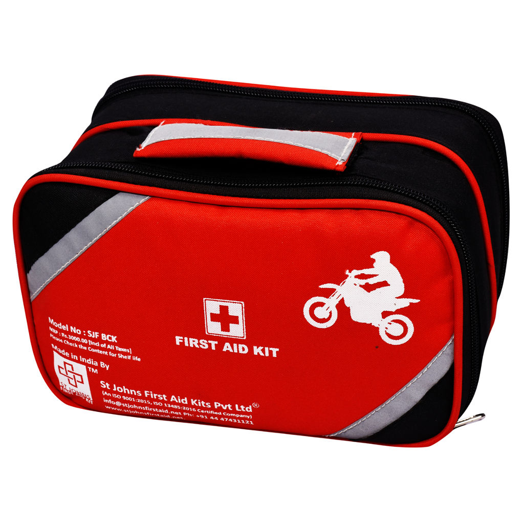 St.John's Bike Care Safety First Aid Kit Bag SJF BCK