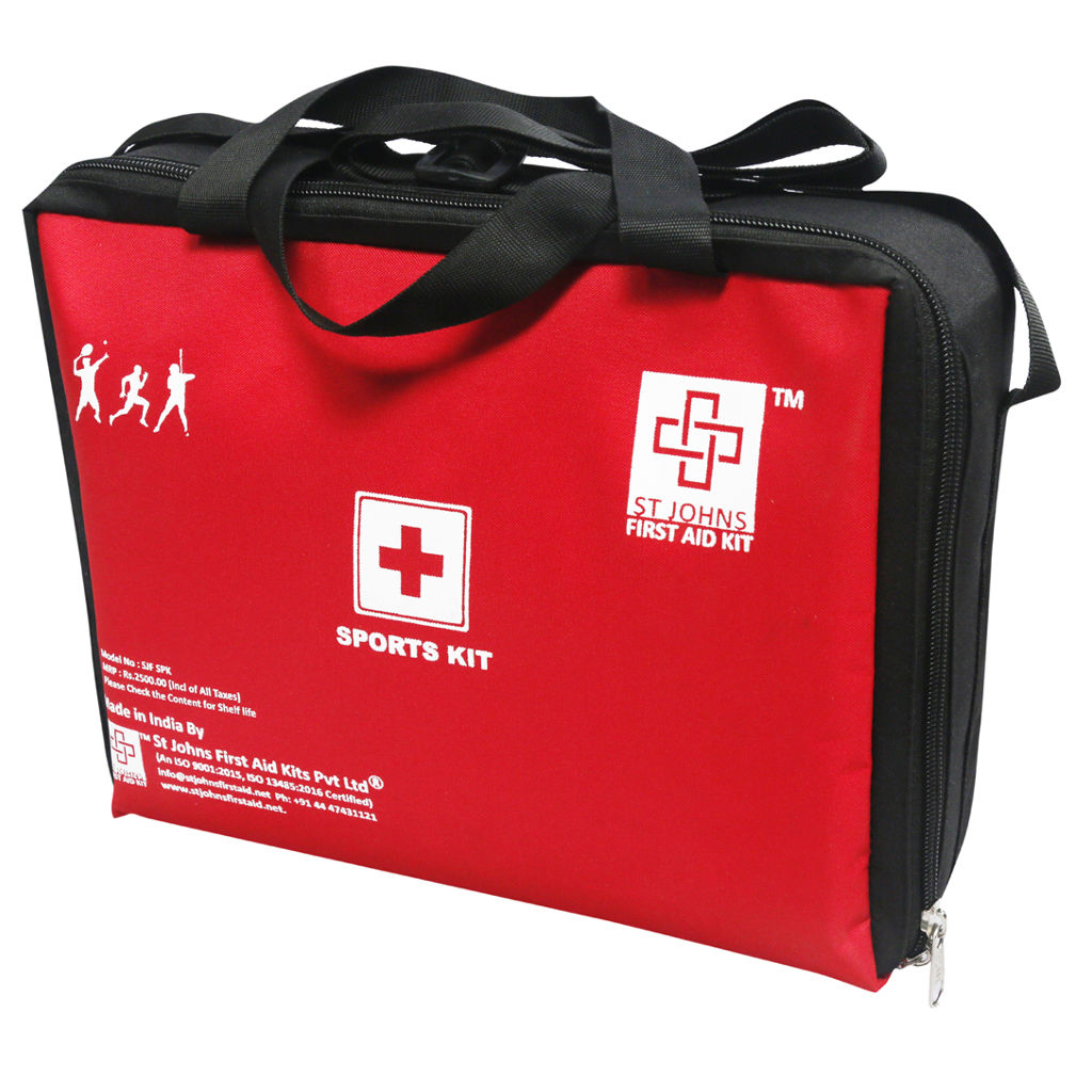 St.John's Sports First Aid Kit Nylon Bag SJF SPK