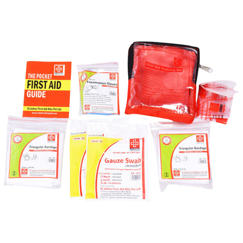 St.Johns First Aid Training Kit Handy Pouch SJF TK 