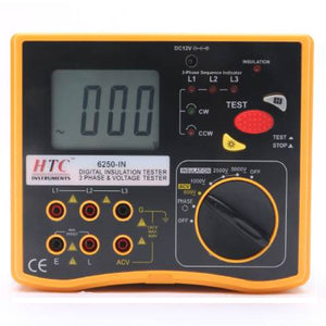 HTC Digital Insulation Tester 5kV-200GΩ 6250IN 