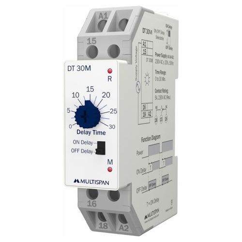 Multispan Delay Timer 0-30 Min DT-30 M 
