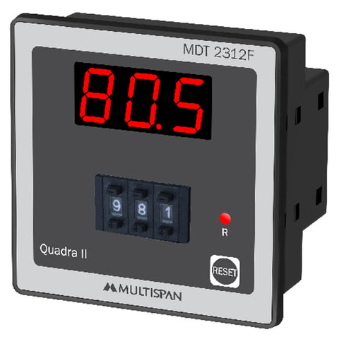 Multispan Thumbwheel Timer 3 Digits MDT-2312 F 