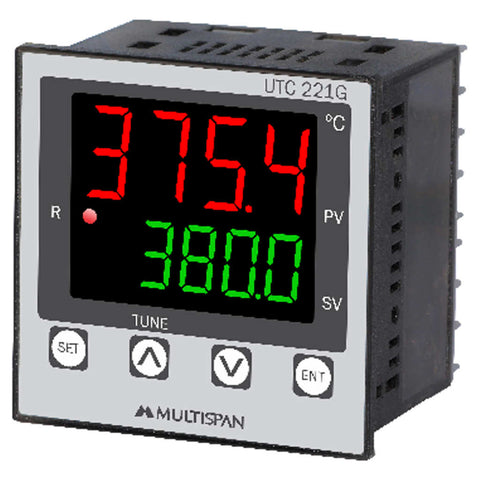 Multispan Temperature Controller Double Display 4 Digit UTC-221 G 