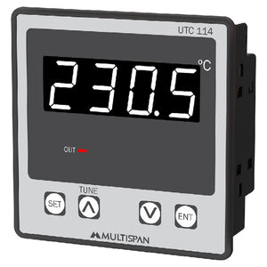 Multispan Temperature Controller Single Display 4 Digit UTC-114 P 