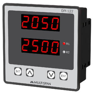 Multispan Temperature Controller 4 Digit 2 Sensor DPI-122 