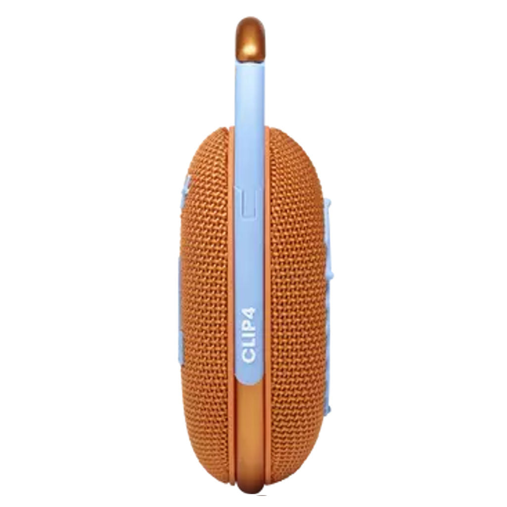 JBL Clip 4 Ultra-Portable Waterproof Wireless Bluetooth Speaker Orange