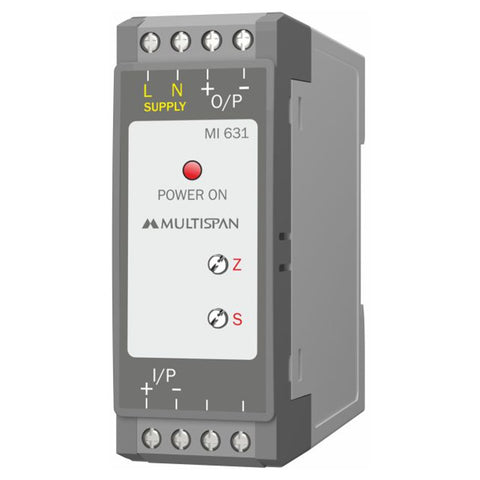 Multispan Signal Isolator With Single Input And Single Output MI-631 