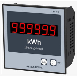 Multispan KWH Meter Single Phase EM-1P 