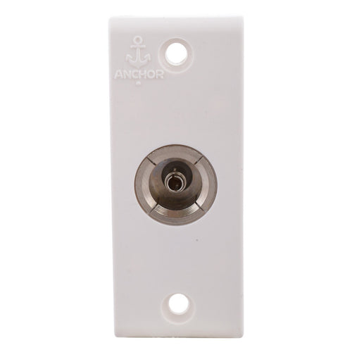 Anchor Penta PC TV Antenna Outlet White 
