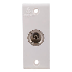 Anchor Penta PC TV Antenna Outlet White 
