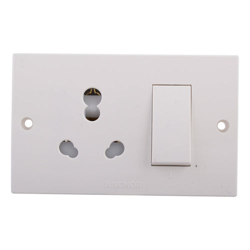 Anchor Penta PC 20A & 10A Combined Universal Switch Socket 