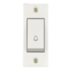 Anchor Penta Urea Cherry 6A Bell Push Switch White 38218 