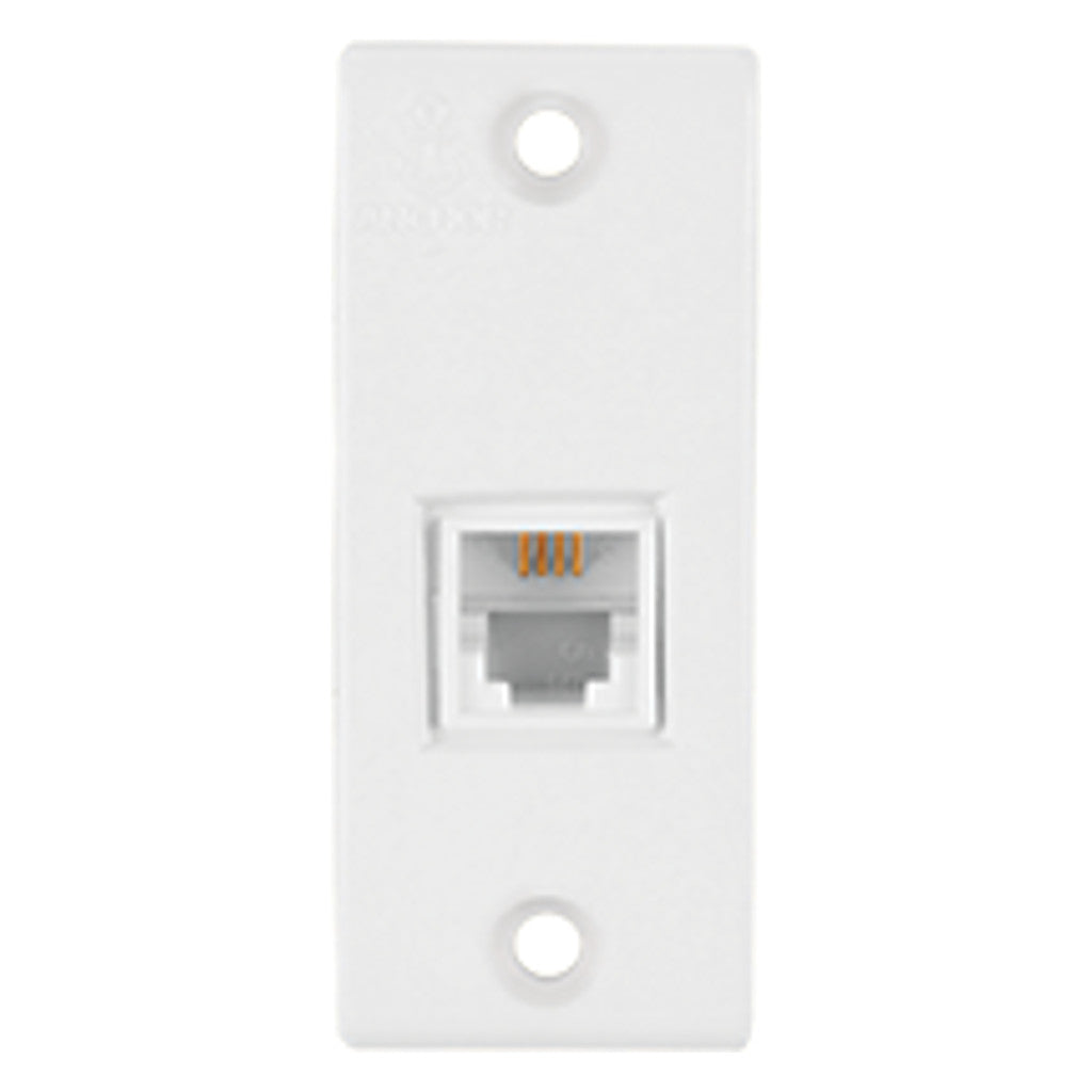 Anchor Penta Urea Telephone Jack White 