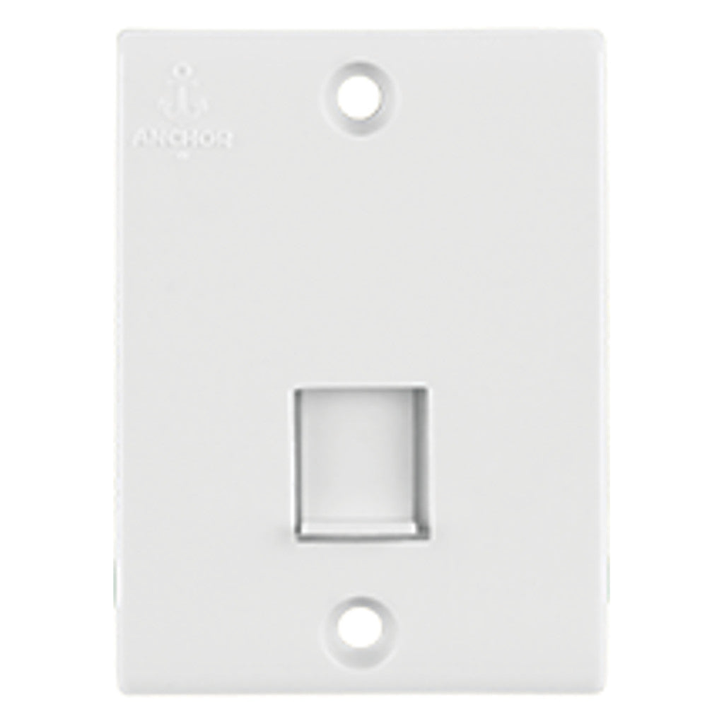 Anchor Penta Urea Telephone Jack White